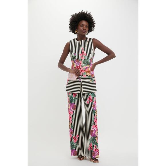 TUCKERNUCK Flowering Trellis Structured Rhoda Tunic Top Size 12 NWT - Picture 4 of 8